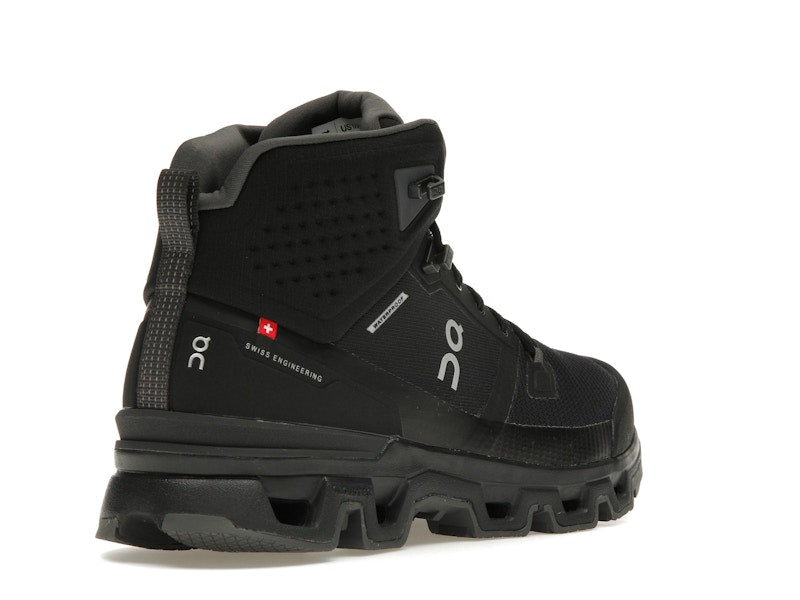 On Running Cloudrock 2 Waterproof Black Eclipse