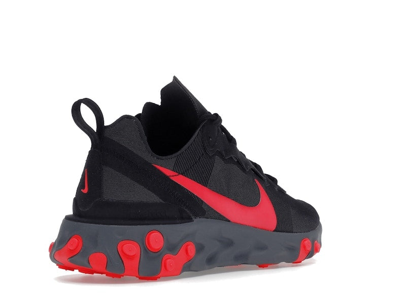 Nike React Element 55 Black Solar Red (Women's)
