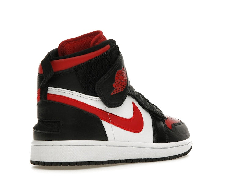 Jordan 1 High FlyEase Black White Fire Red