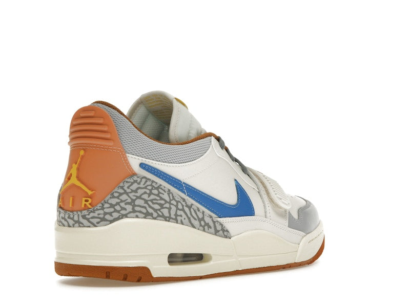Jordan Legacy 312 Low Phantom Amber Brown Star Blue
