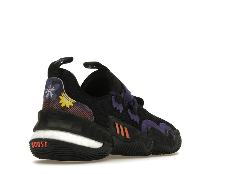 adidas Trae Young 1 Black Purple Orange