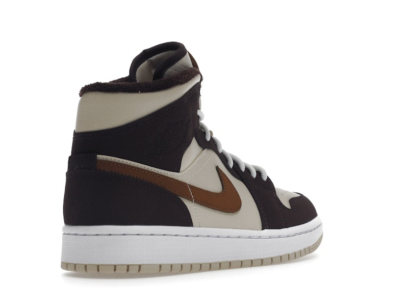 Jordan 1 Mid SE Brown Basalt Oatmeal (Women's)