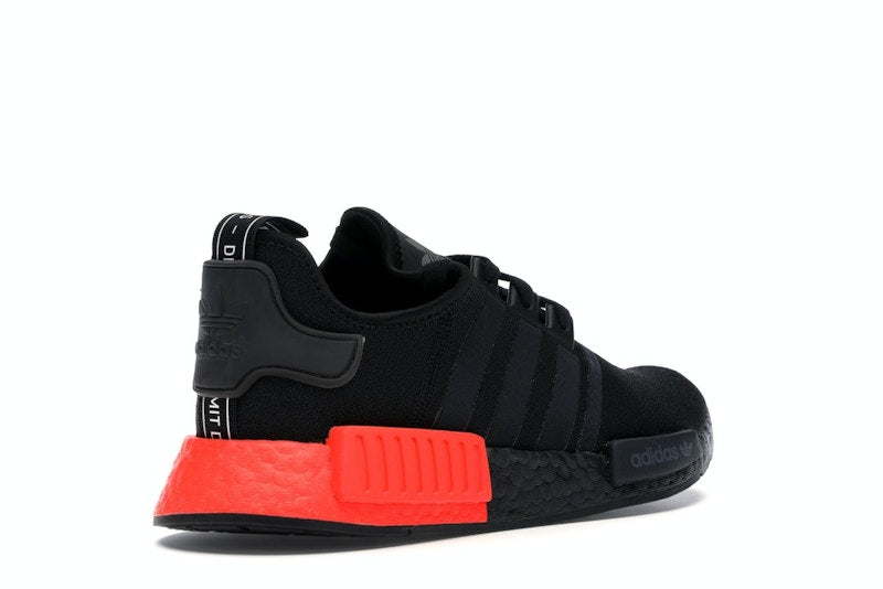 adidas NMD R1 Core Black Solar Red