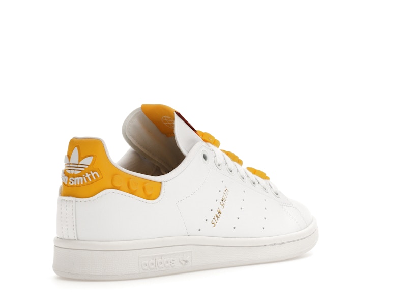 adidas Stan Smith LEGO White Yellow (Women's)