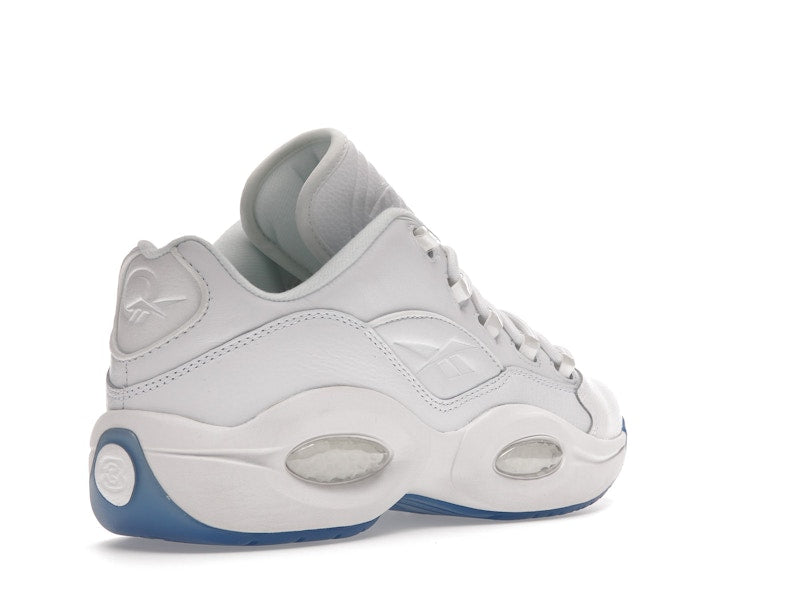 Reebok Question Low White Clear Blue Sole