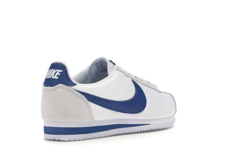 Nike Classic Cortez Nylon White Gym Blue
