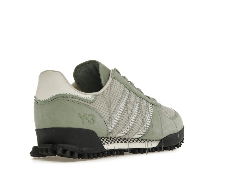 adidas Y-3 Marathon Trail Silver Green Light Brown Off White