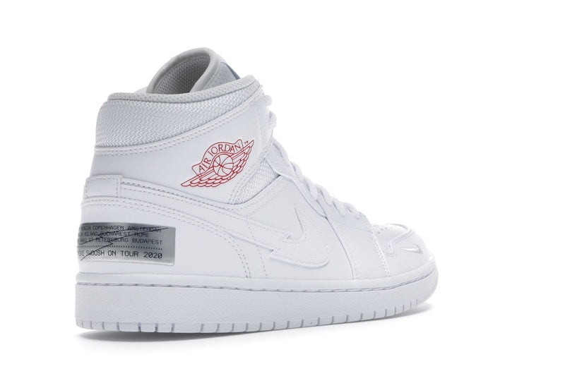 Jordan 1 Mid SE Nike Swoosh On Tour (2020)