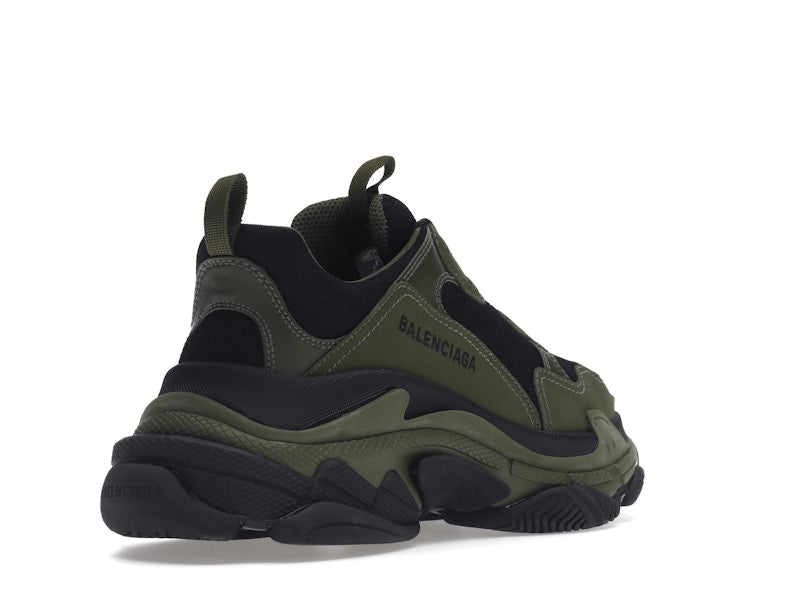 Balenciaga Triple S Dark Green Black