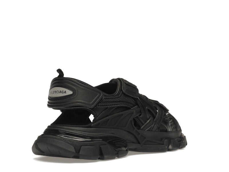 Balenciaga Track Sandal Black
