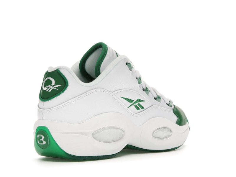 Reebok Question Low Green Toe
