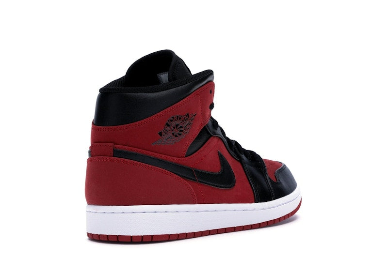 Jordan 1 Mid Gym Red Black