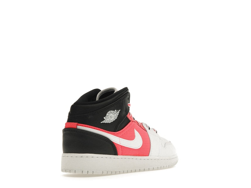 Jordan 1 Mid SE White Black Infrared (GS)