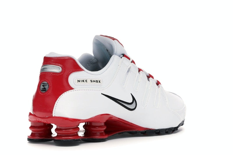 Nike Shox NZ White University Red