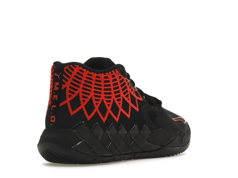 Puma LaMelo Ball MB.01 Black Red Blast (GS)