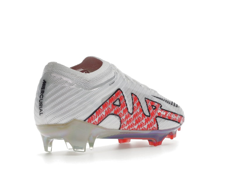 Nike Zoom Mercurial Vapor 15 Elite FG White Bright Crimson