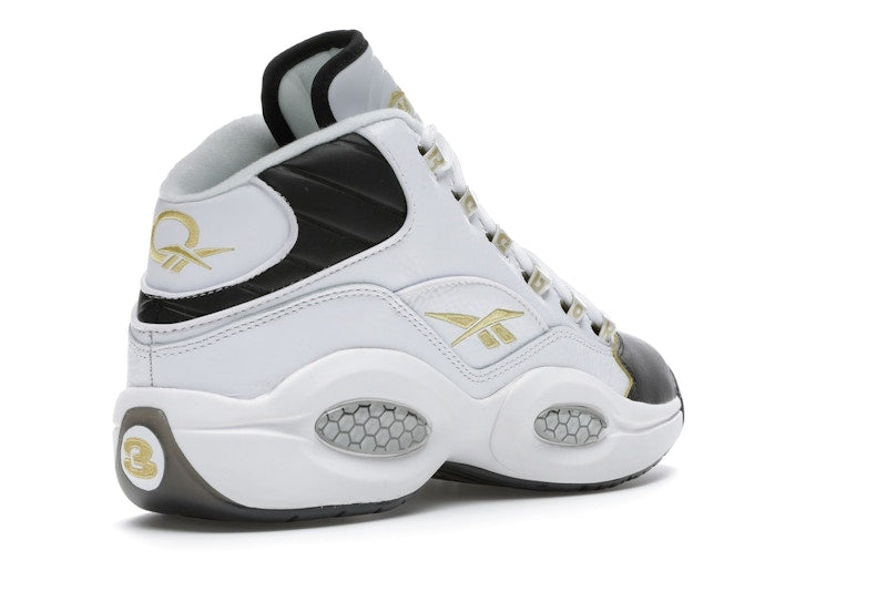 Reebok Question Mid Black Toe