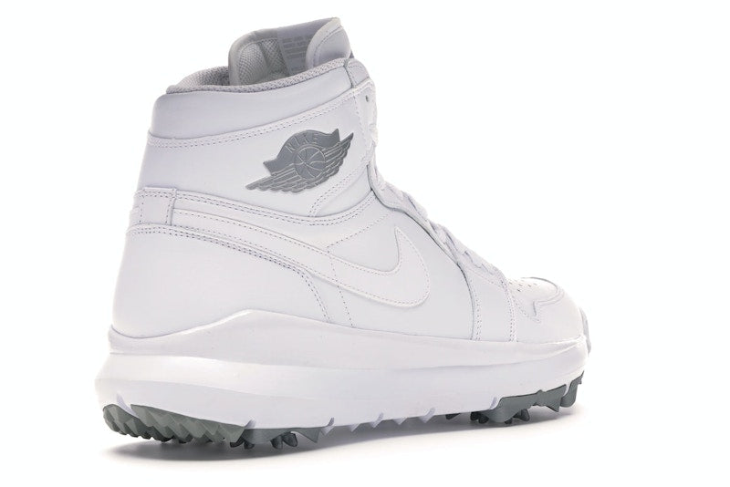 Jordan 1 Retro Golf Cleat White Metallic