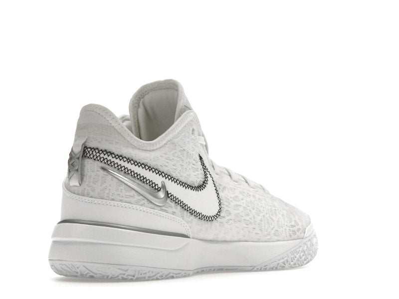 Nike Zoom LeBron NXXT Gen White Metallic Silver