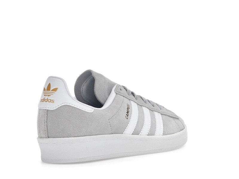adidas Campus ADV Camp Grey Two Cloud White Gold Metallic