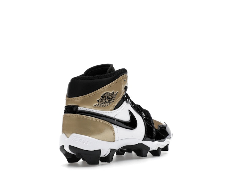 Jordan 1 Mid Cleat Patent Gold Toe (GS)