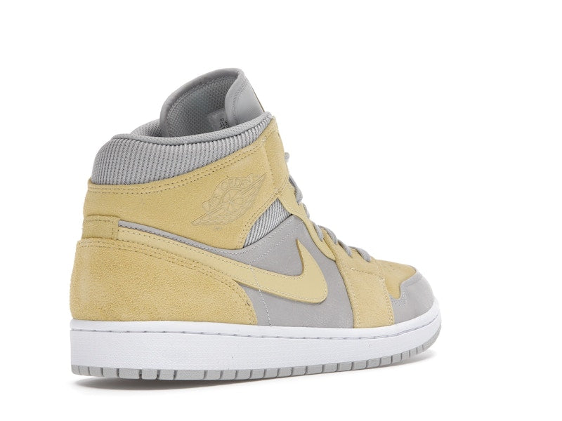 Jordan 1 Mid Mixed Textures Yellow