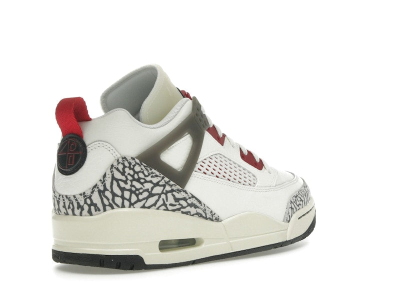 Jordan Spizike Low Sail Anthracite Coconut Milk Varsity Red