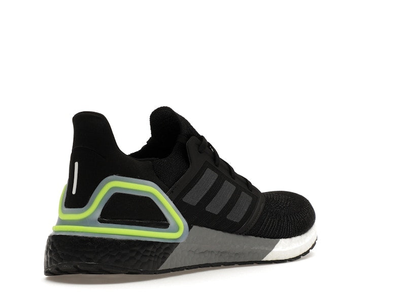 adidas Ultra Boost 20 Core Black Signal Green