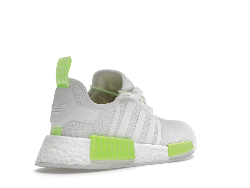 adidas NMD R1 Crystal White Solar Green