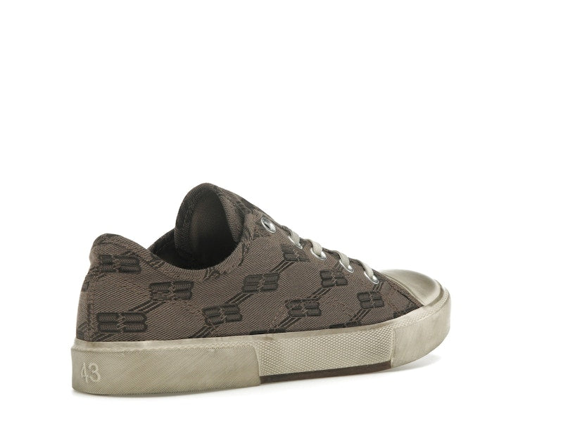 Balenciaga Paris Low 'BB Monogram Dark Mink Grey