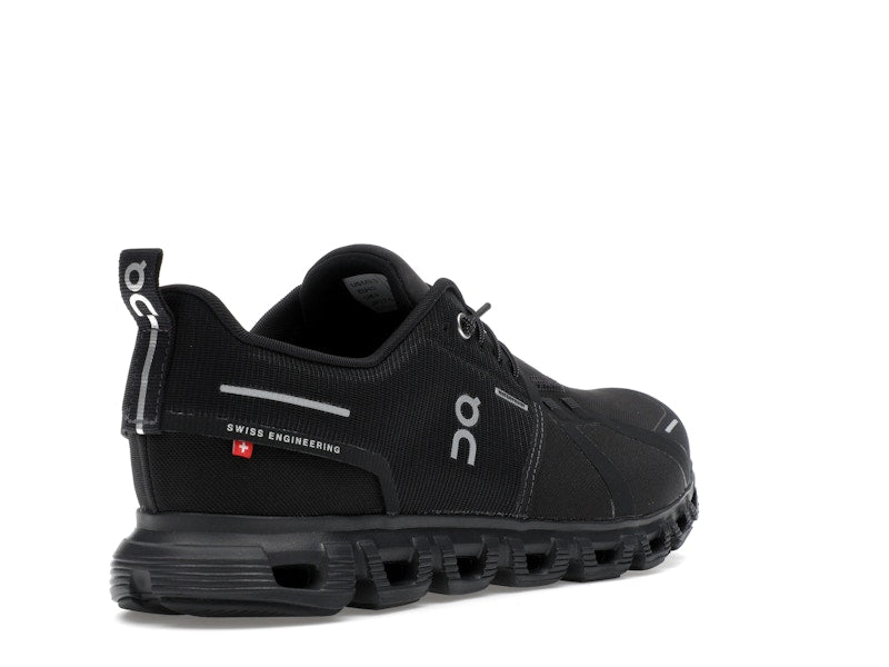 On Running Cloud 6 Waterproof All Black