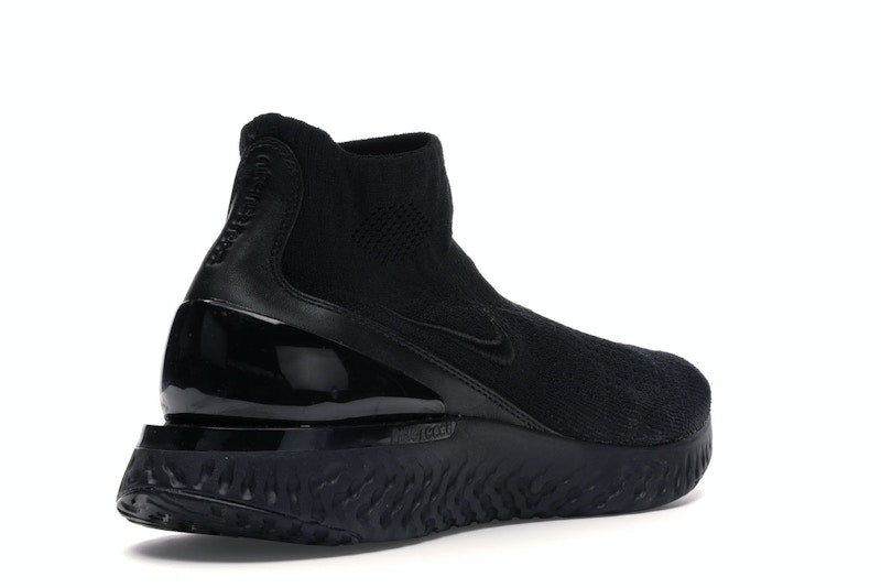 Nike Rise React Flyknit Triple Black