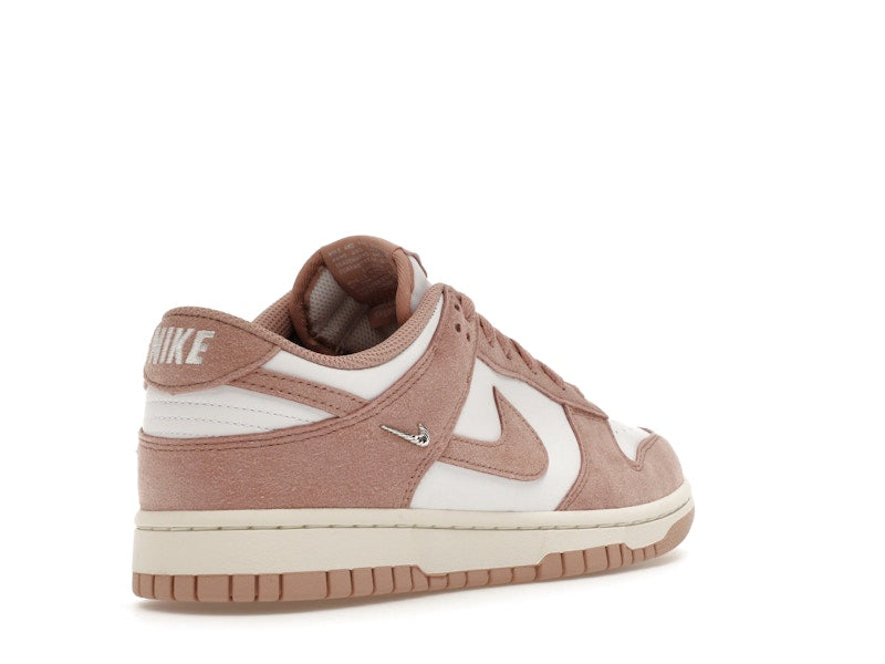 Nike Dunk Low Rose Whisper Gold Mini Swoosh (Women's)