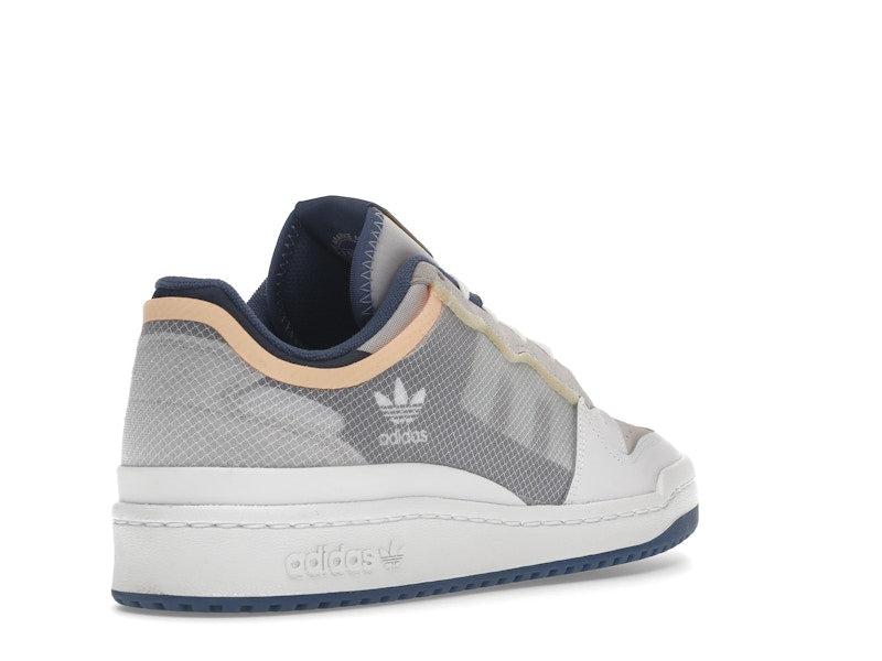 adidas Forum Low TT Cloud White Acid Orange Crew Blue