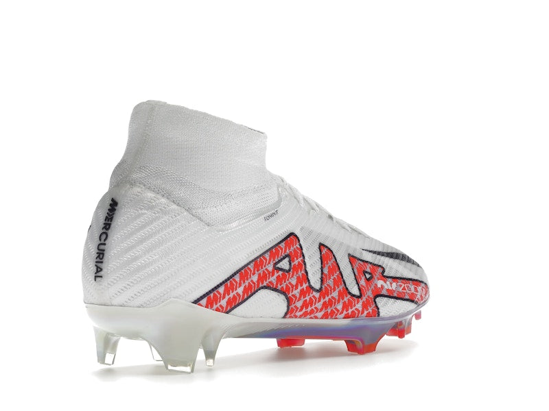 Nike Zoom Mercurial Superfly 9 Elite FG White Bright Crimson