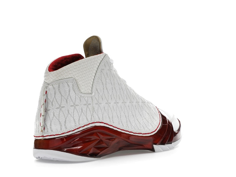 Jordan 23 White Varsity Red