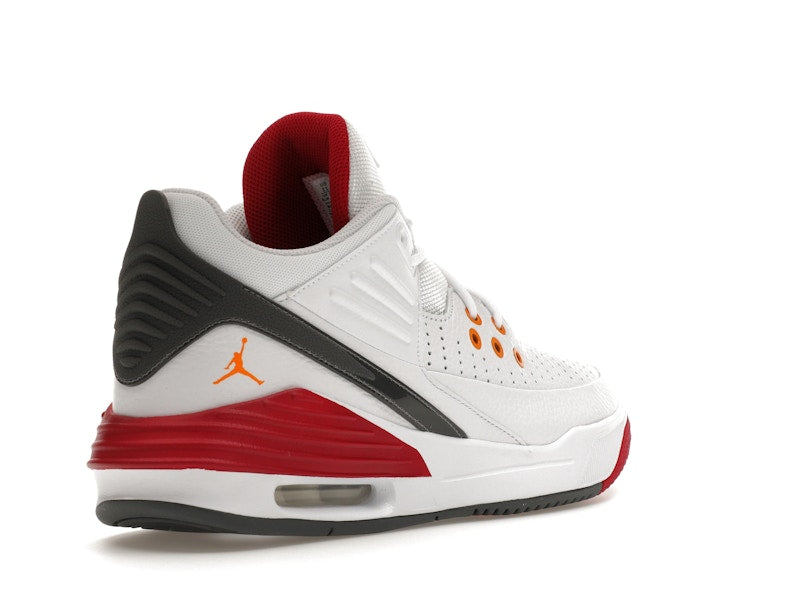 Jordan Max Aura 5 White Cardinal Red