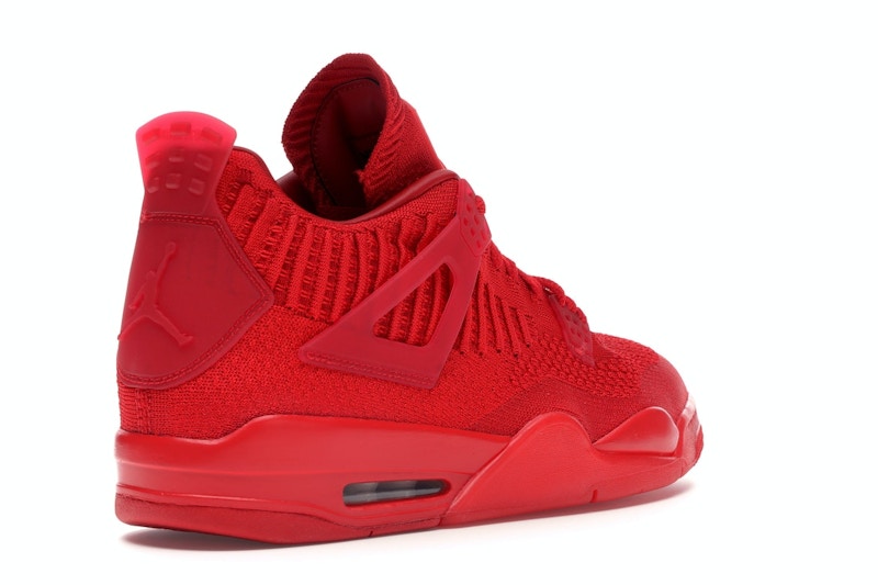 Jordan 4 Retro Flyknit Red