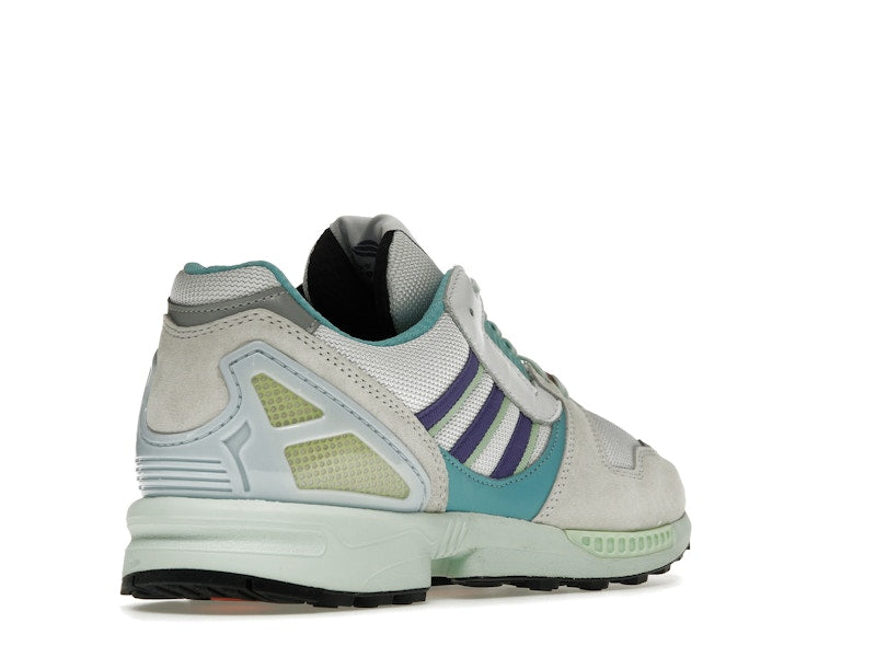 adidas ZX 8000 White Purple Aqua