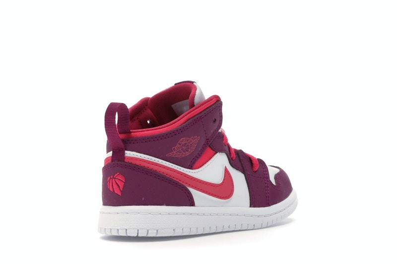 Jordan 1 Mid True Berry Rush Pink (TD)
