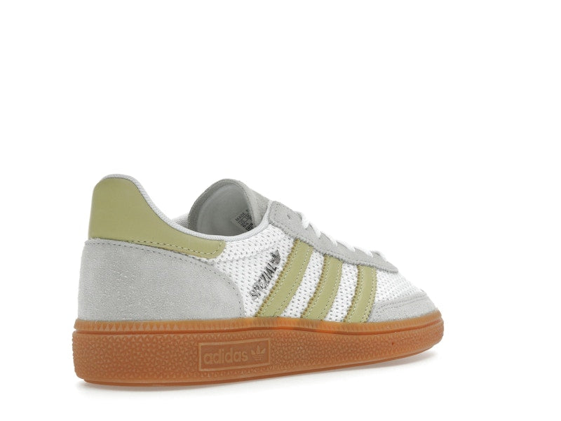 adidas Handball Spezial White Powder Yellow (Women's)