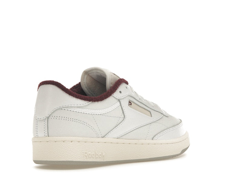 Reebok Club C 85 Packer Shoes Chalk White Maroon