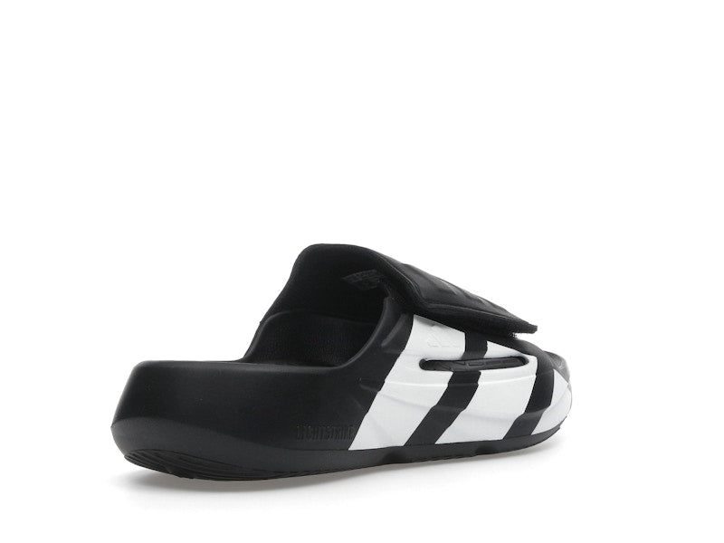adidas Lightblaze Slides Black White