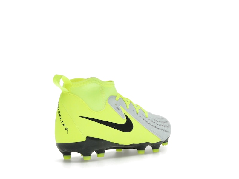 Nike Jr. Phantom Luna 2 Academy MG Metallic Silver Volt Black (GS)