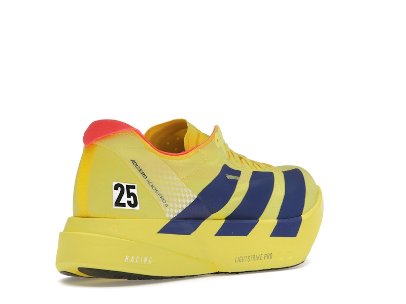 adidas Adizero Adios Pro 4 Yellow Navy