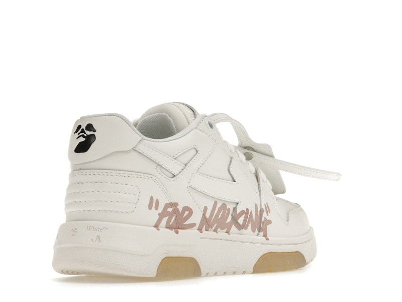 OFF-WHITE Out Of Office For Walking White Pink (Women's)