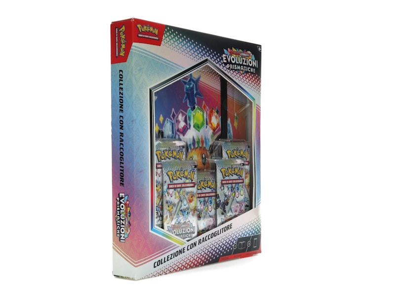 Pokémon Scarlet & Violet Prismastic Evolution Binder Collection (Italian)