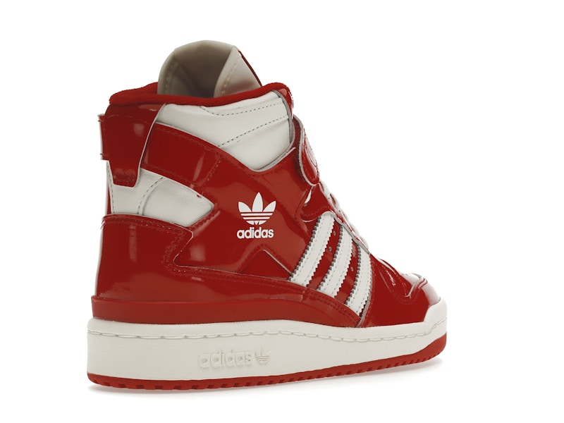 adidas Forum 84 High Patent Red White