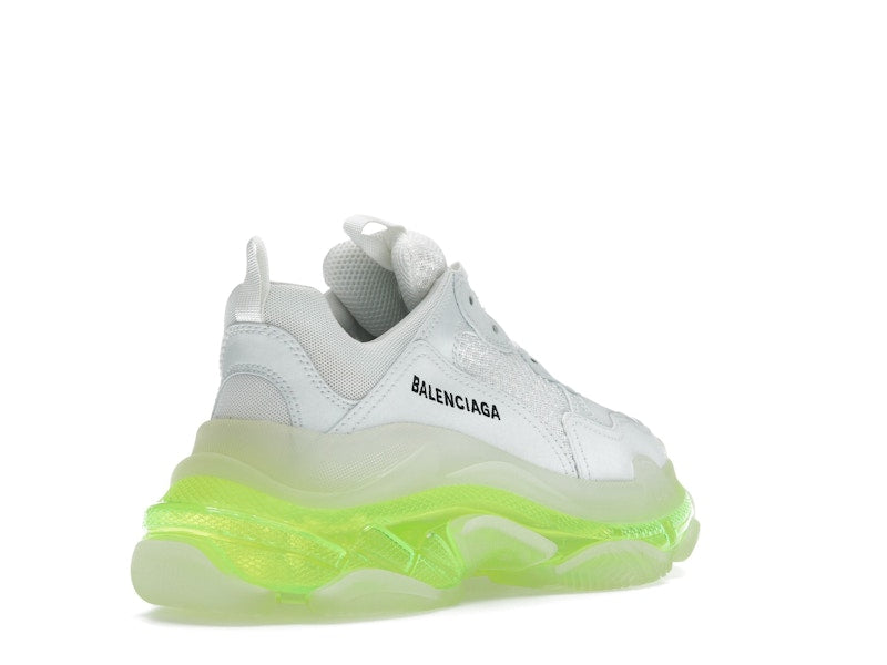 Balenciaga Triple S Clear Sole White Fluo Yellow (Women's)