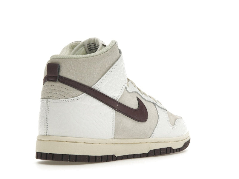 Nike Dunk High Light Orewood Brown Burgundy Crush (Women's)